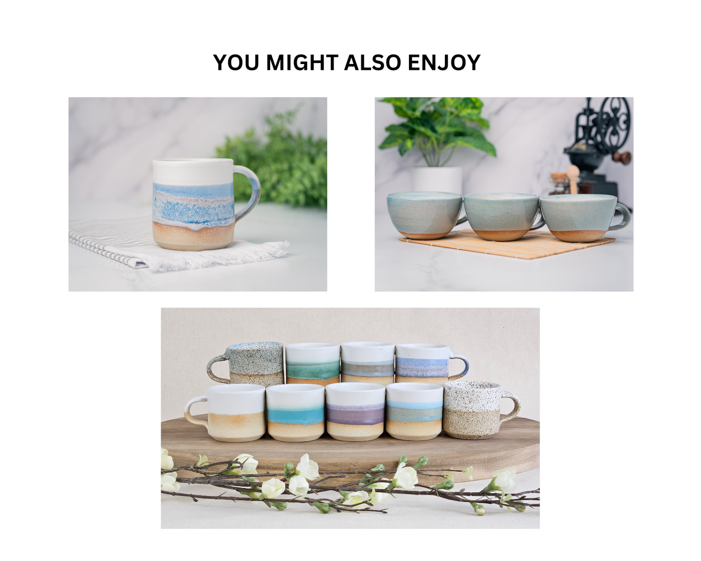Espresso/Cortado Cup Ice-Blue White 5.5 oz