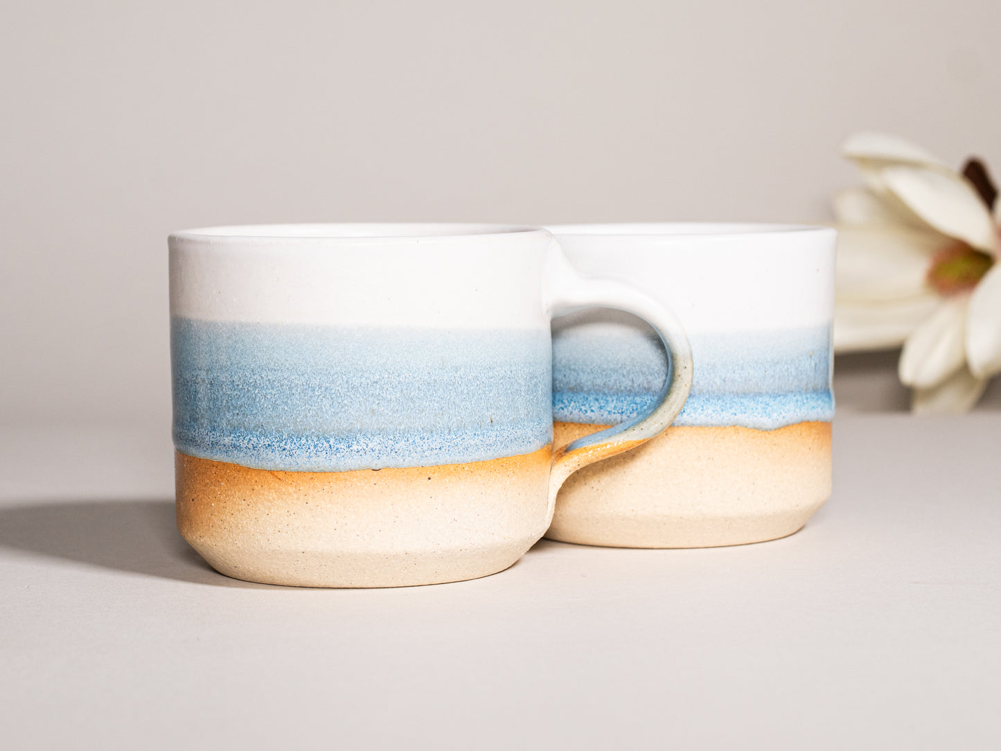 Espresso/Cortado Cup Ice-Blue White 5.5 oz