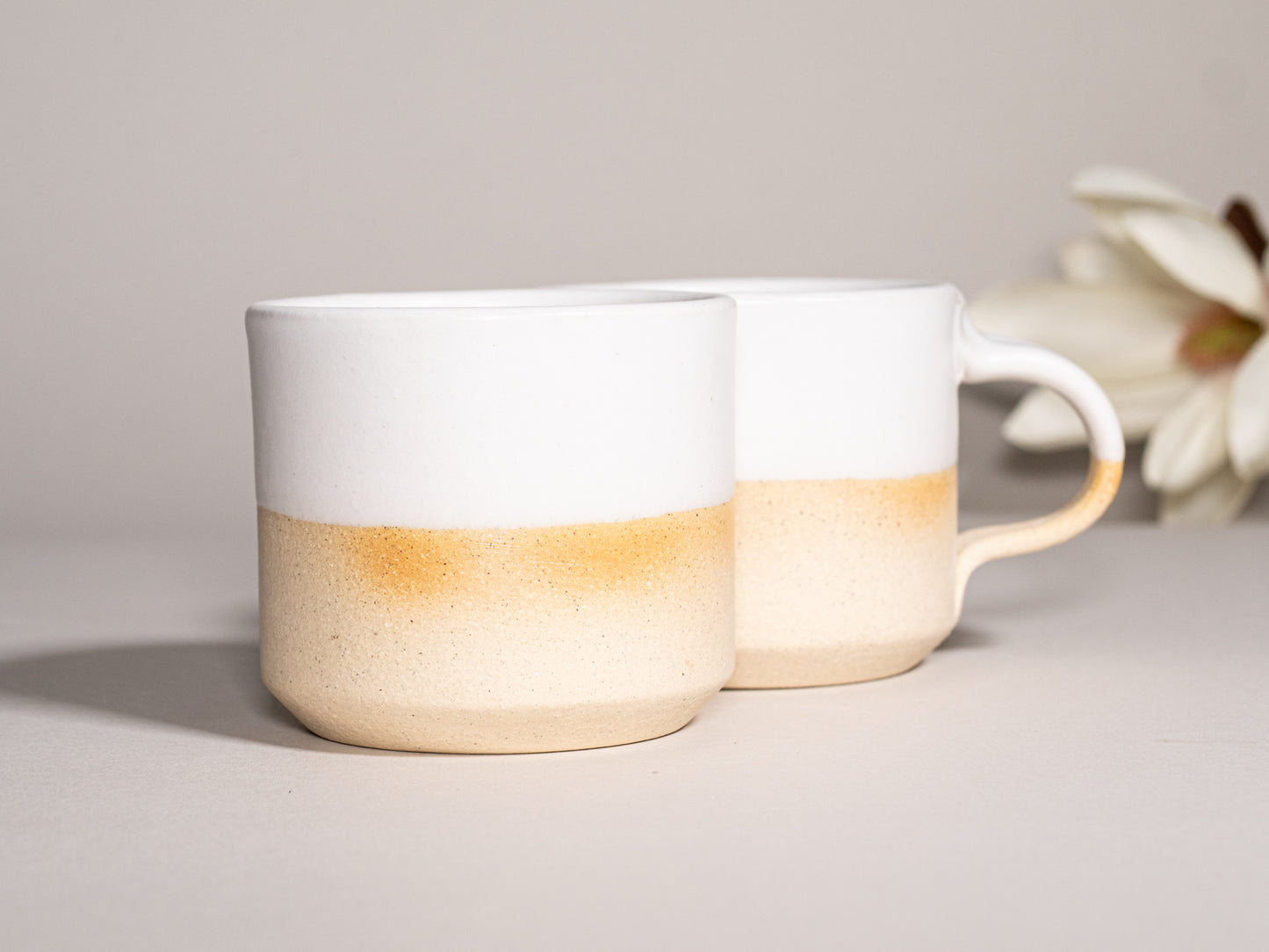 Espresso/Cortado Cup Sandy White 5.5 oz