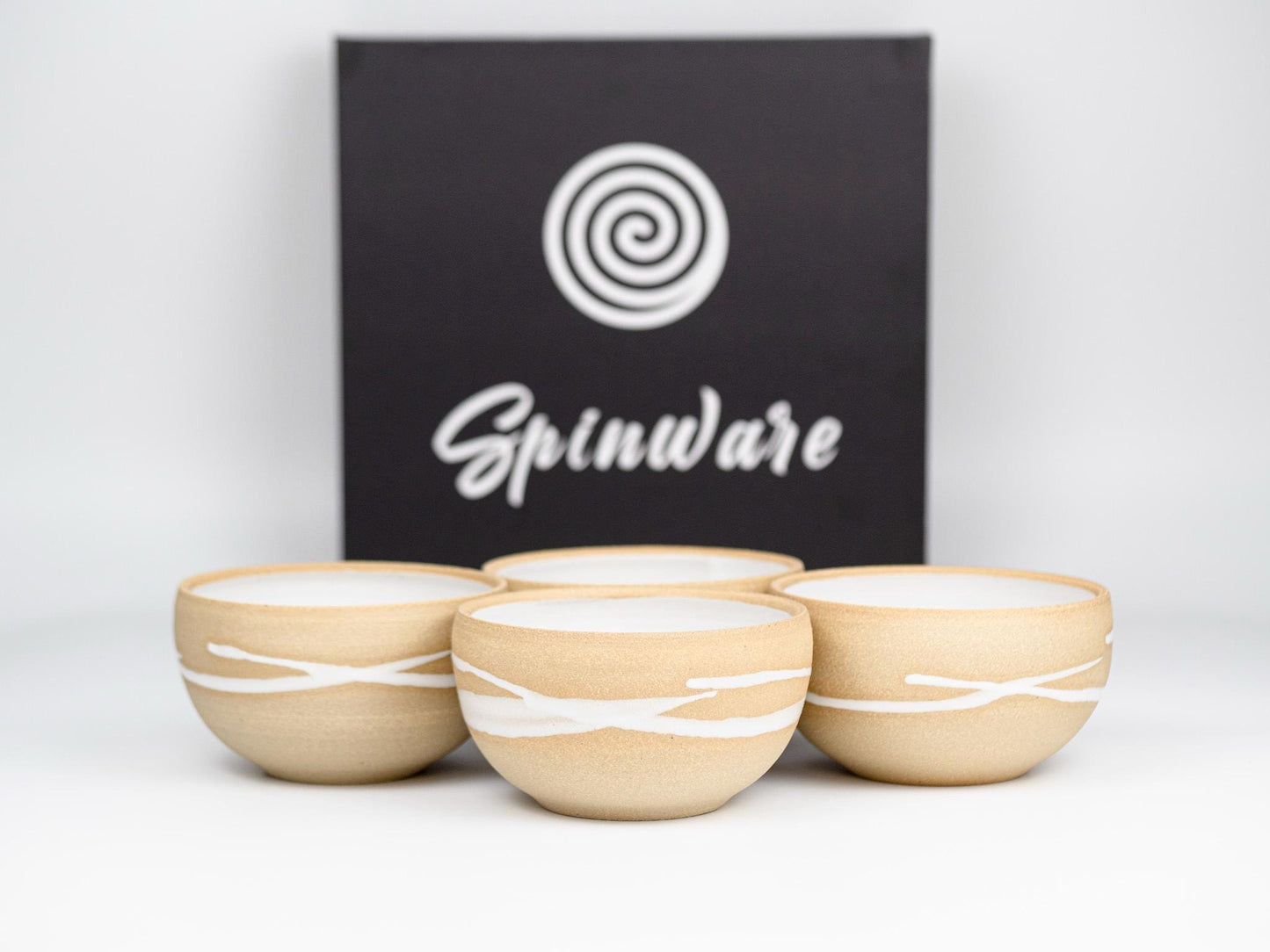 Breakfast Soup Salad Small Bowl: White/Sandy, Stoneware, Handmade Aesthetic Modern Cereal Oatmeal Bowl Stoneware Decor Artisian Unique Bowl