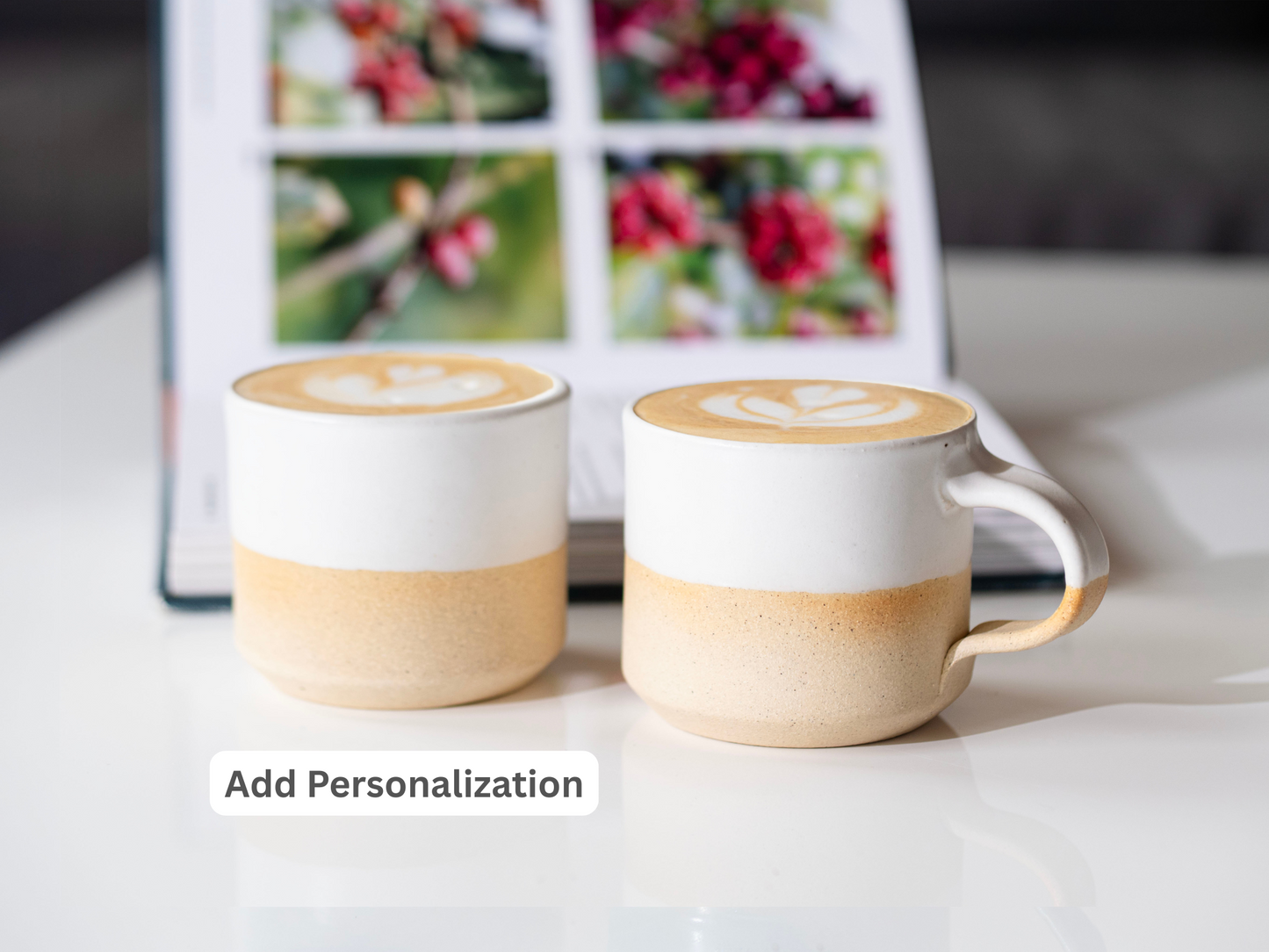Espresso/Cortado Cup Sandy White 5.5 oz