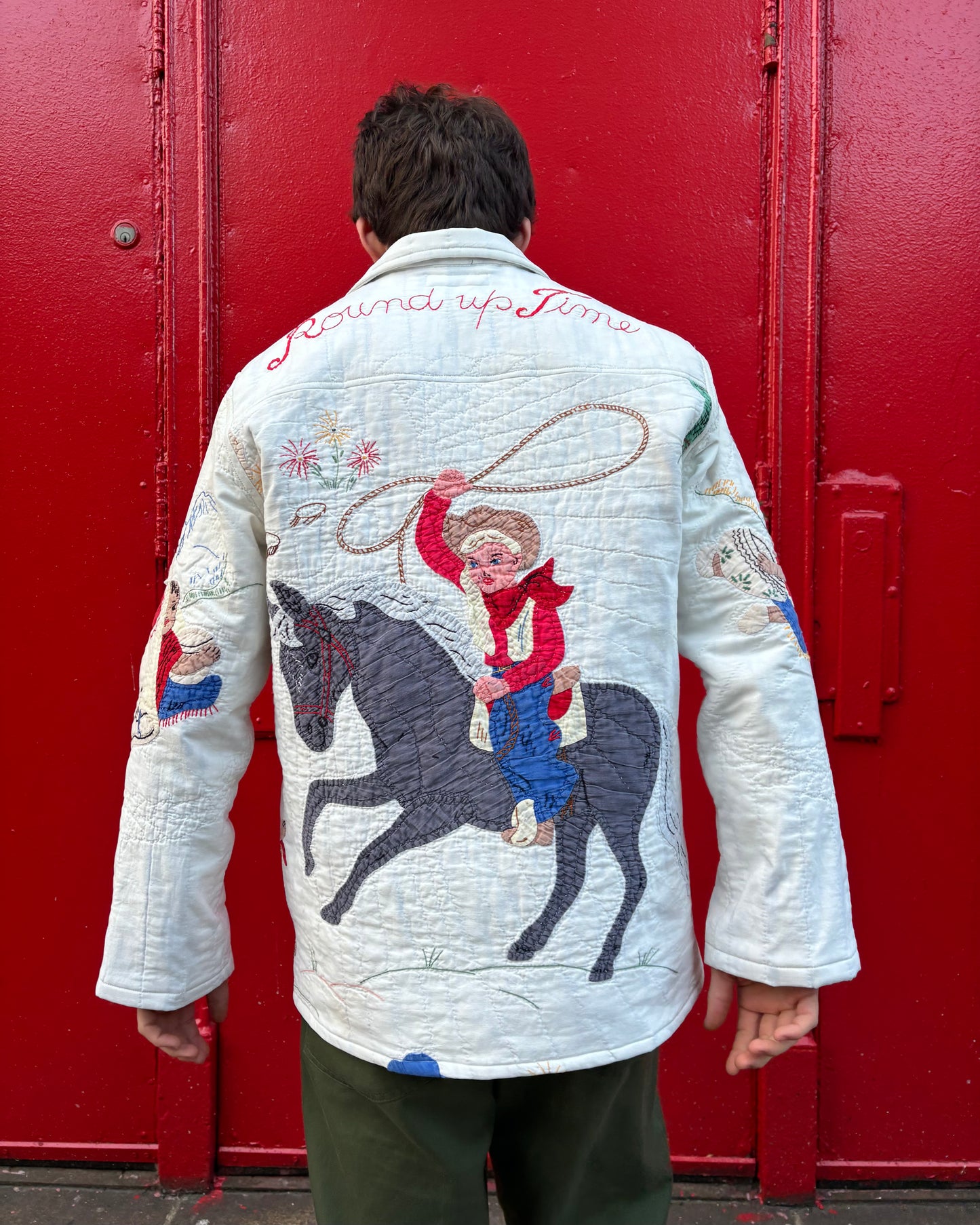 Gift Set: 14 oz cup and 5.5 oz cup in Purple White Stoneware