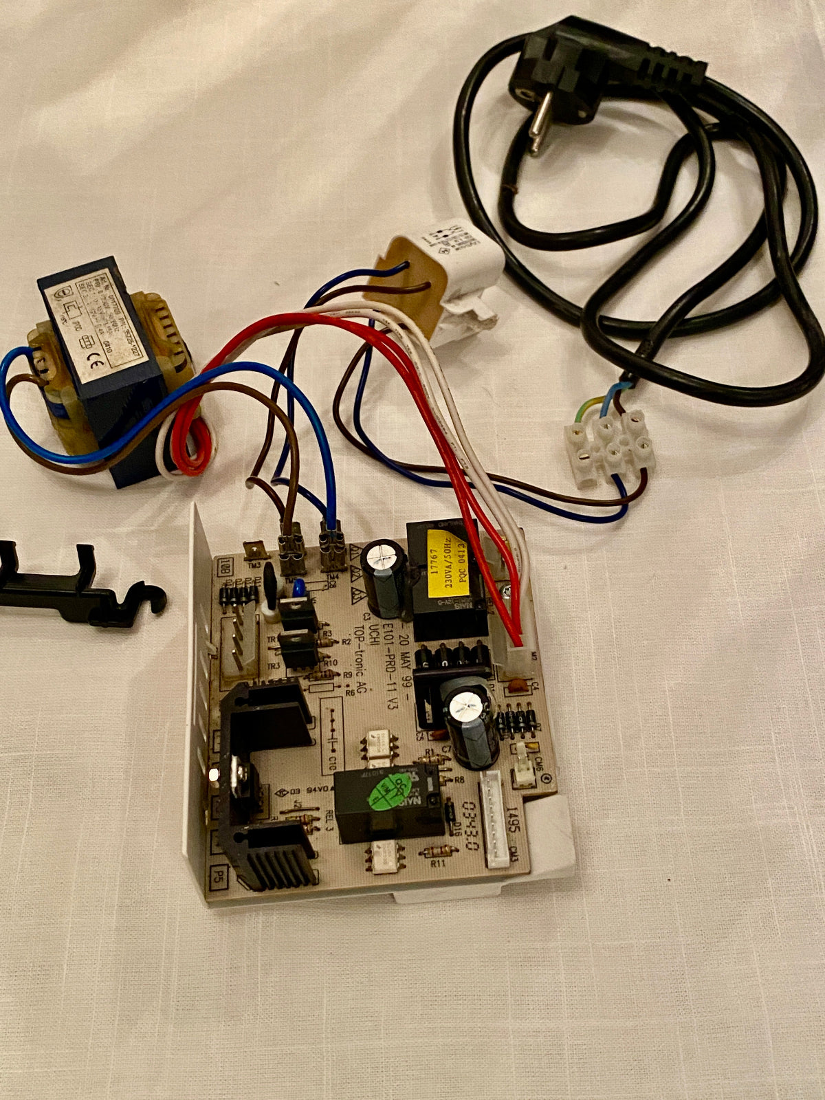 Breakfast Salad Soup Bowl Purple White Stoneware Handmade