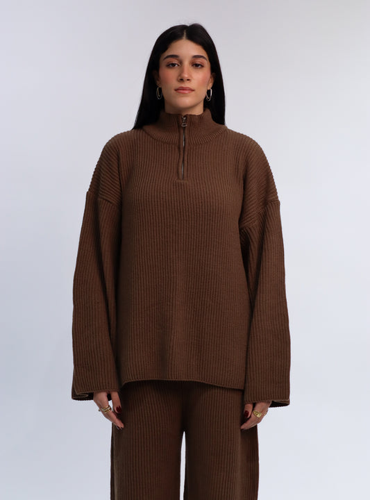 Ceramic Coffee Tea Mug with Handle Turquoise White 14 oz Stoneware