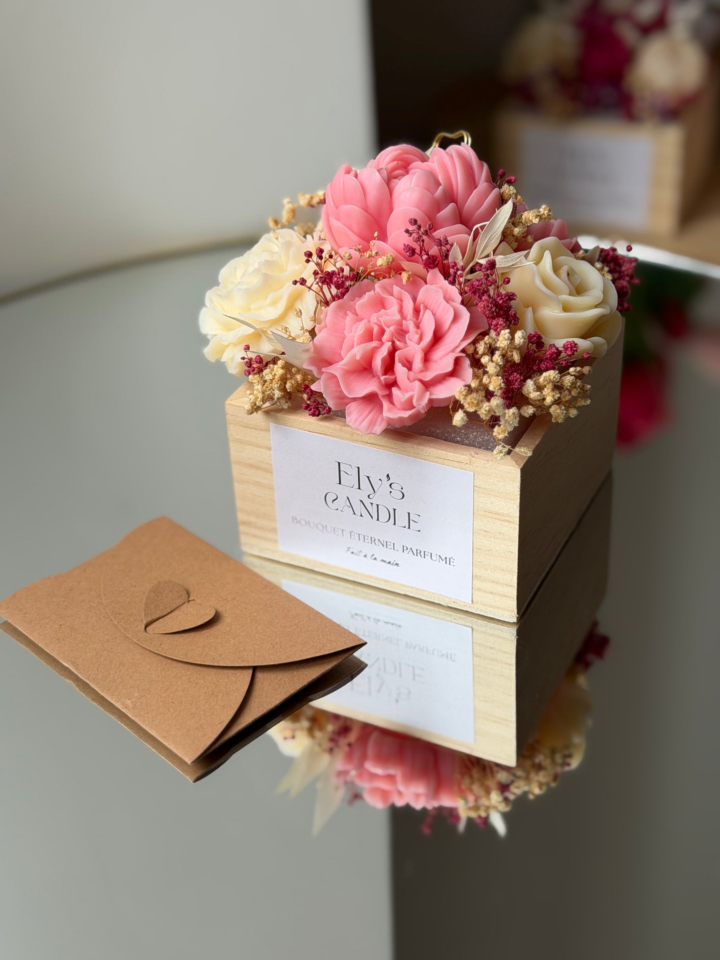 Ceramic Coffee Tea Mug with Handle Purple White 14 oz Stoneware