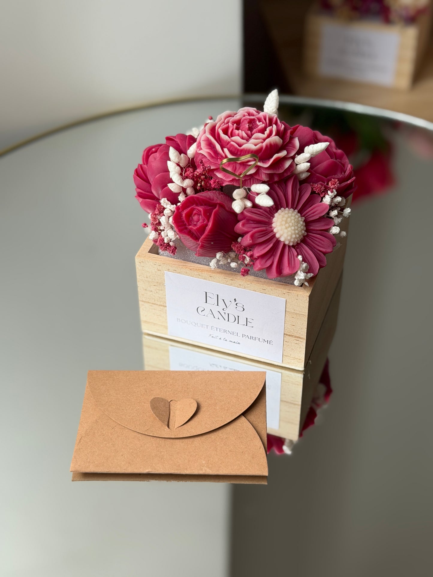 Ceramic Coffee Tea Mug with Handle Blue-Purple White 14 oz Stoneware