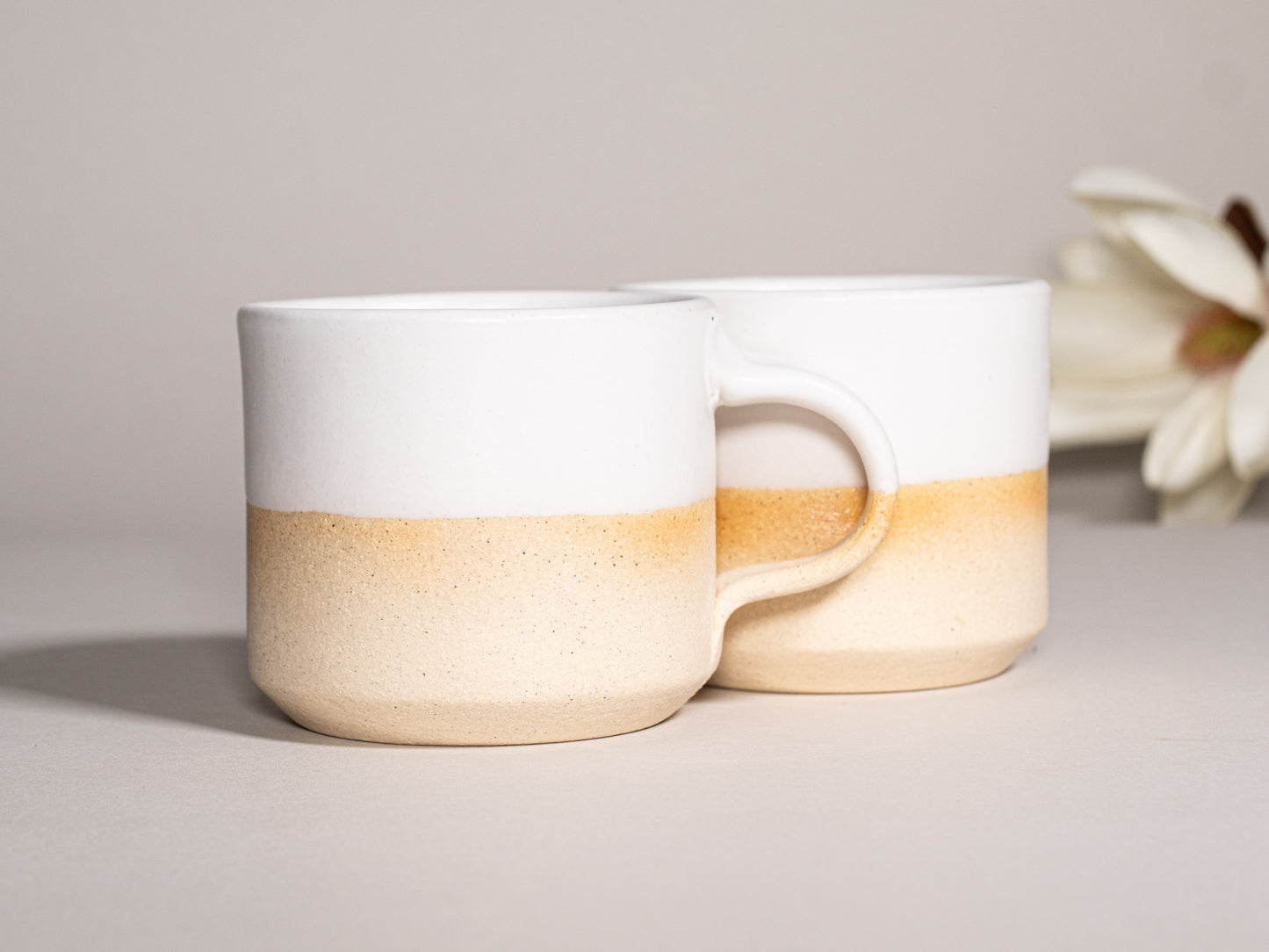 Espresso/Cortado Cup Sandy White 5.5 oz